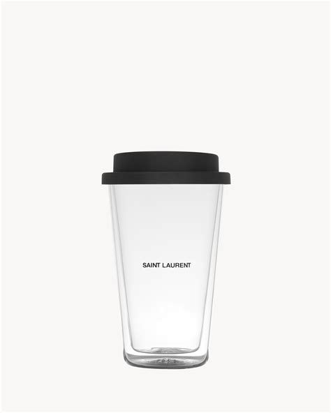 ysl coffee mug in glass|ysl coffee mug.